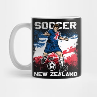 New Zealand Soccer Futbol Mug